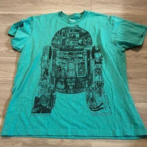 Star Wars boys graphic short sleeve cotton blend t shirt size large
